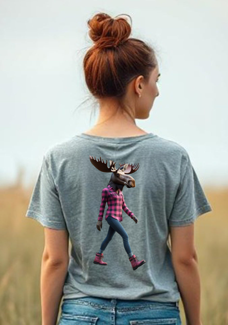 Ladies Sadie V Neck T Shirt