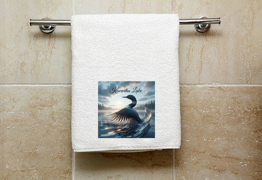 Kawartha Lake Loon Towel