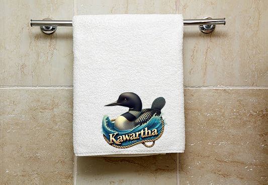 Kawartha Lake Loon Towel