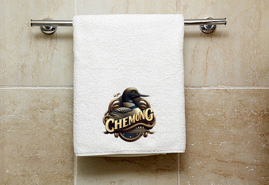 Chemong Lake Loon Towel