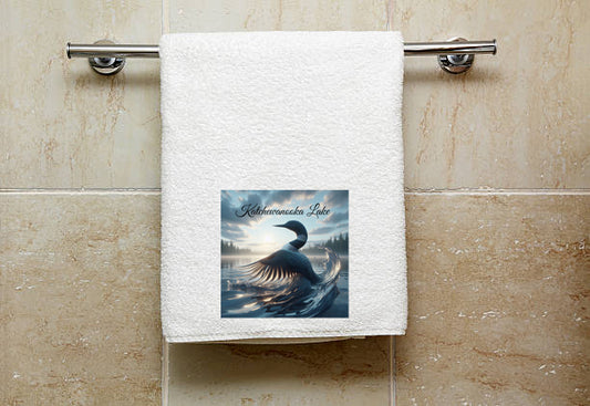 Katchewanooka Lake Loon Towel