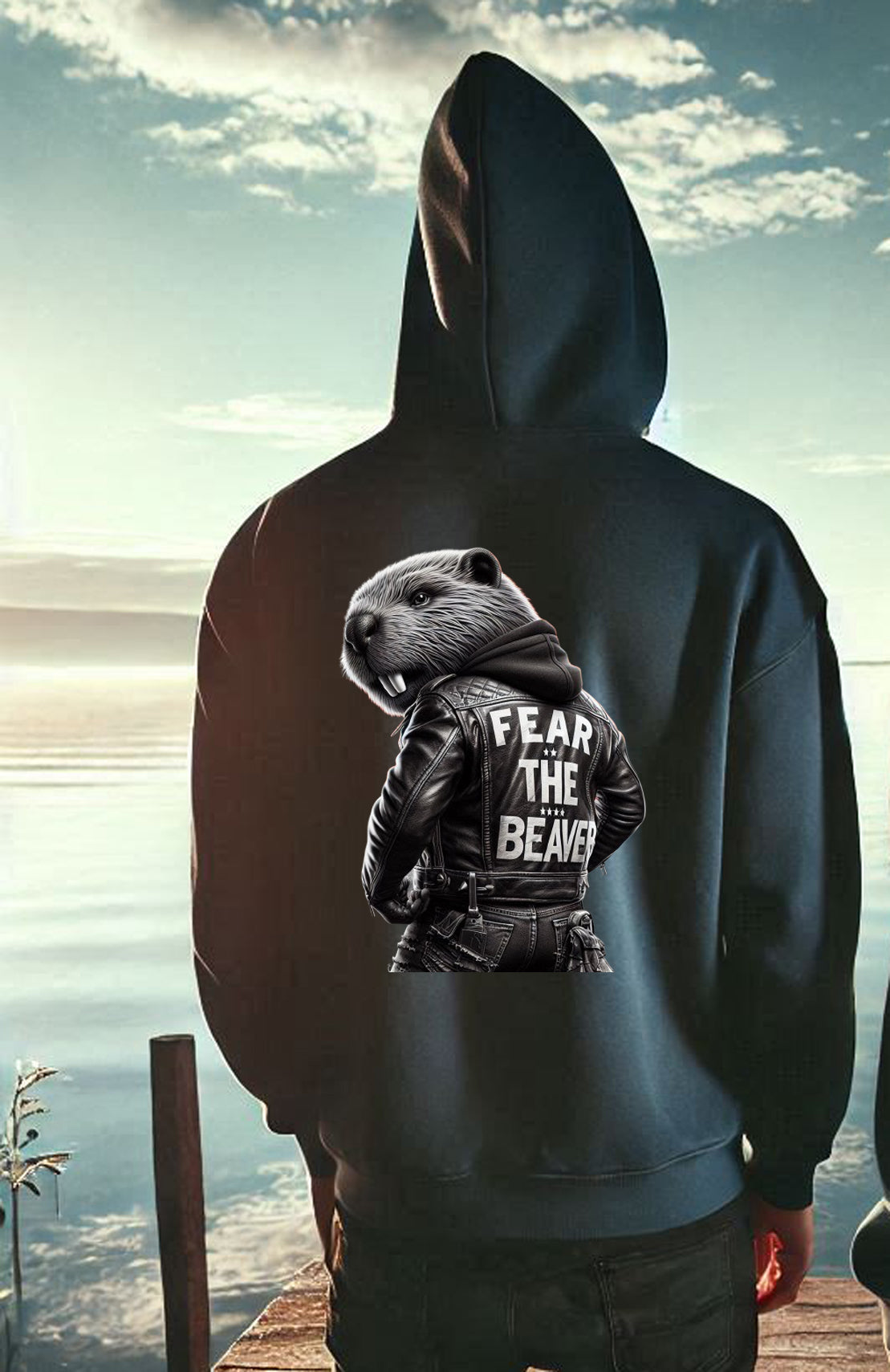 Fear The Beaver Hoodie II