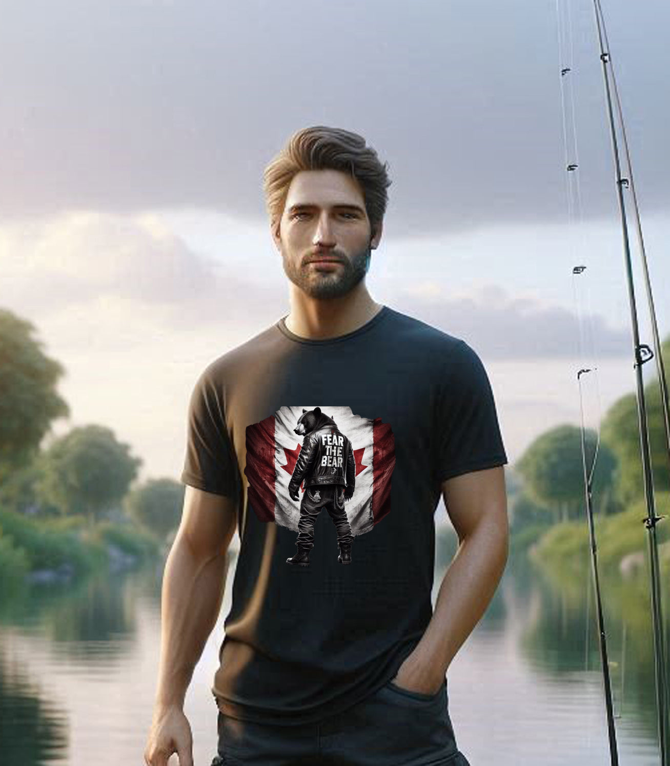 Unisex Fear The Bear T Shirt