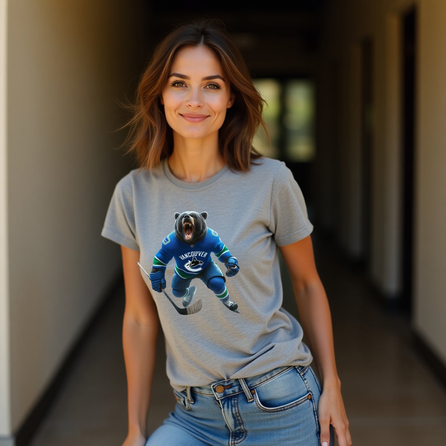 Vancouver Canucks, Ladies, "Canuck Claws" T Shirt