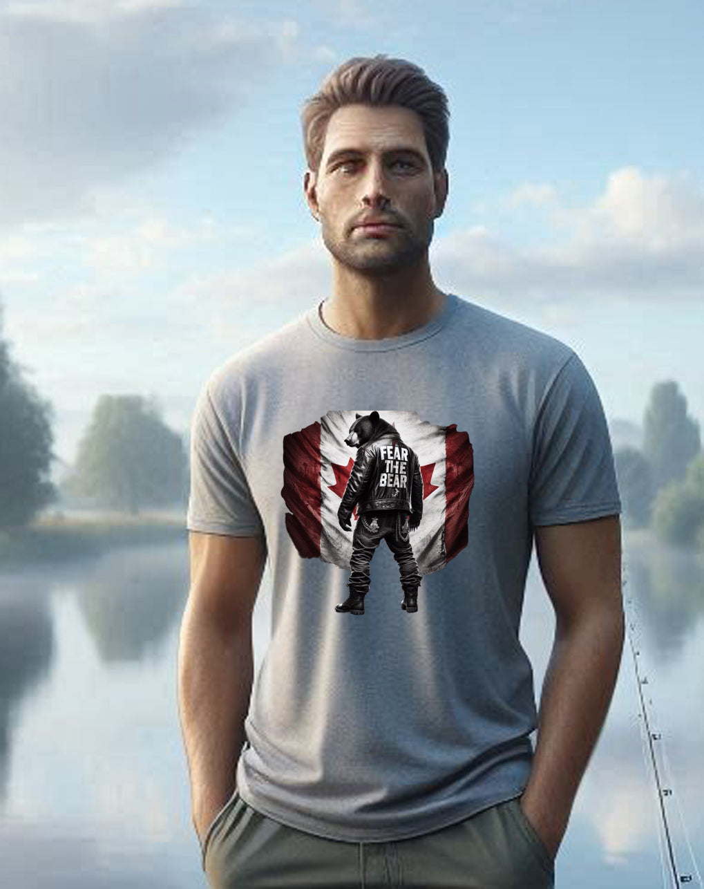 Unisex Fear The Bear T Shirt