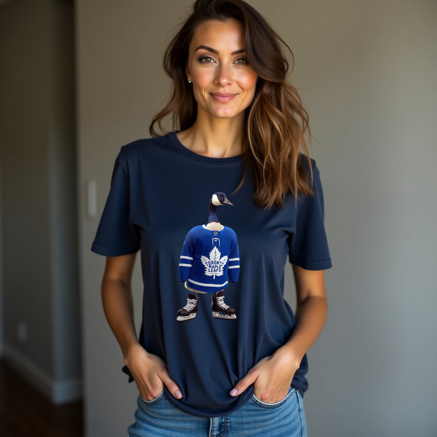 Toronto Maple Leafs, Ladies, "Icy Goose" T Shirt