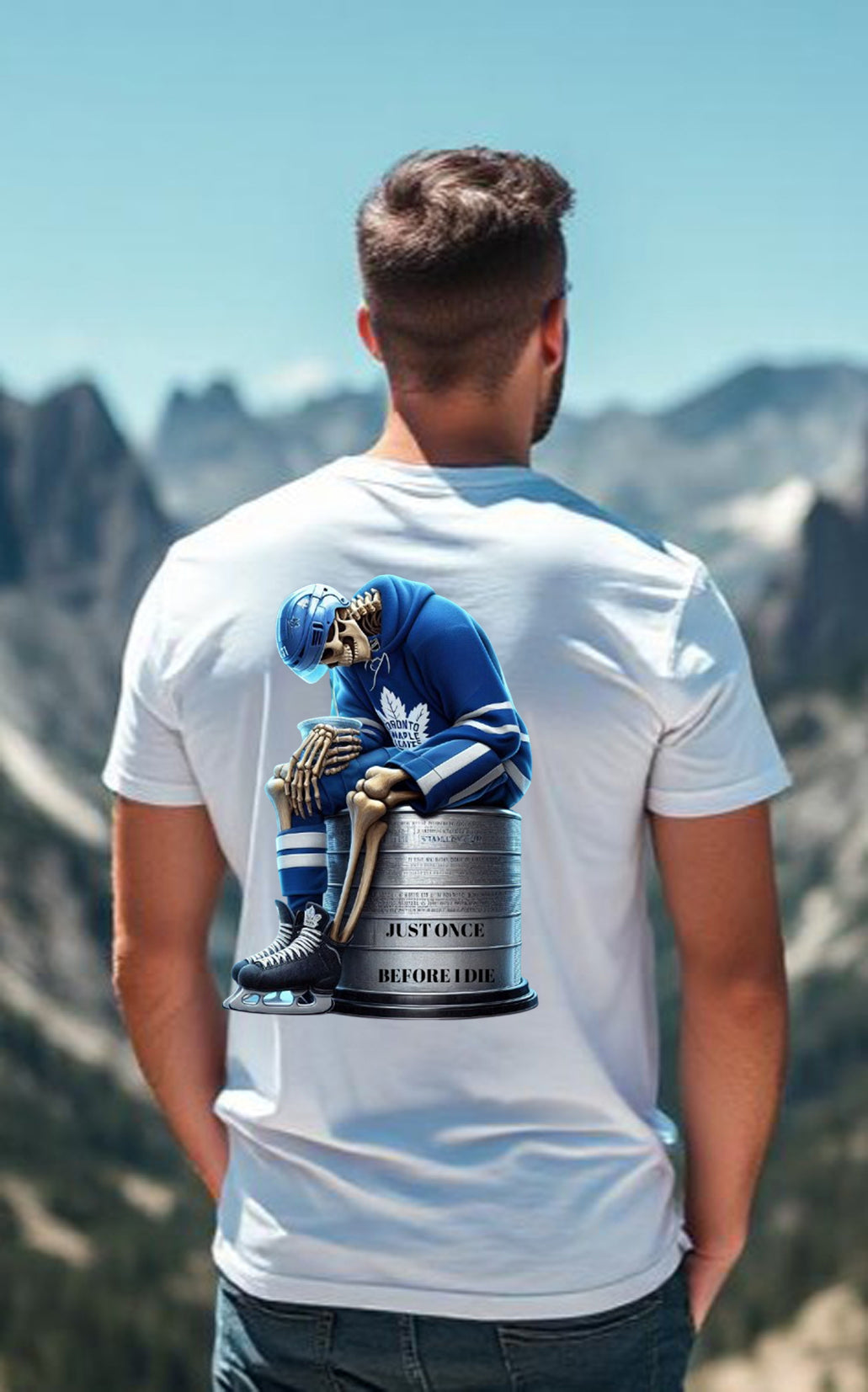 Toronto Maple Leafs, Just Once Before I Die T Shirt