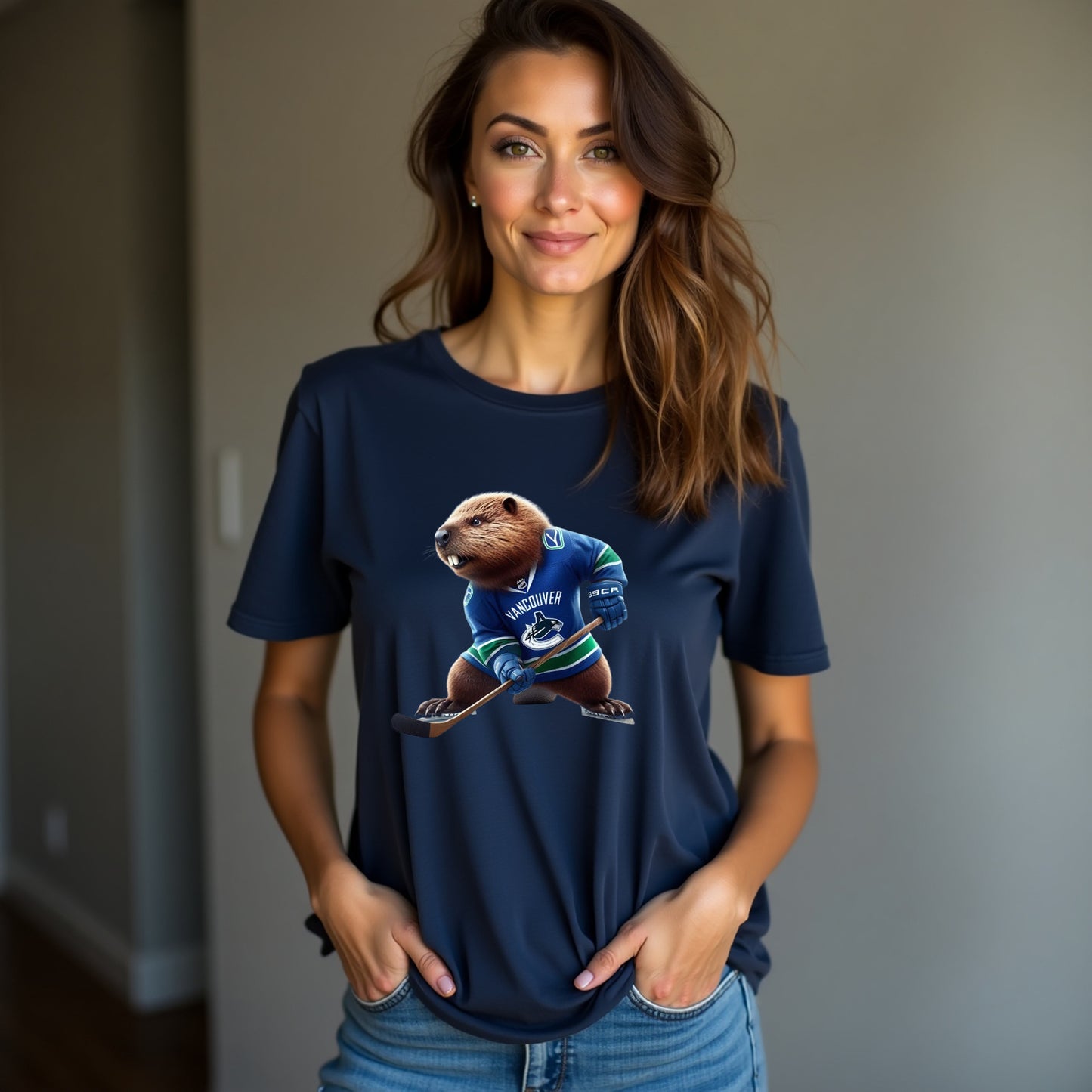 Vancouver Canucks, Ladies, "Canuck Chuck" T Shirt