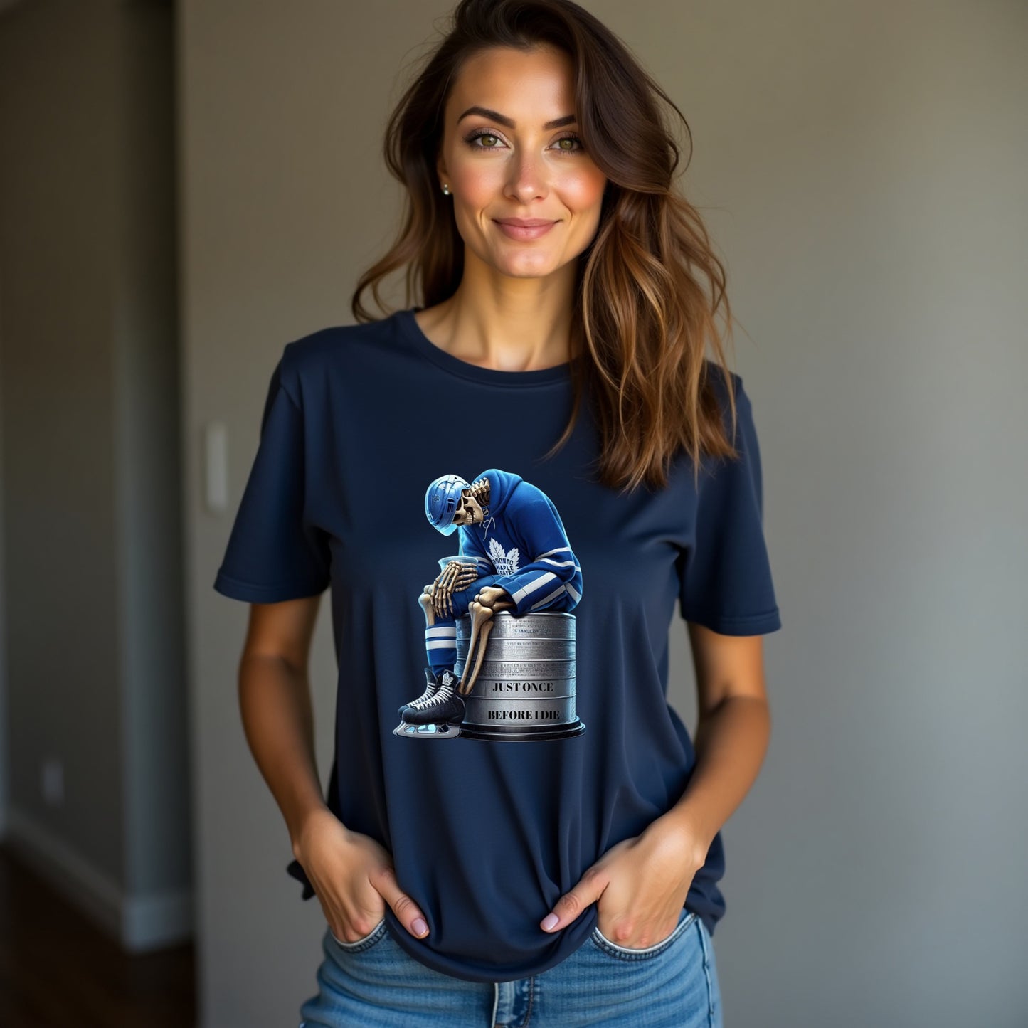 Toronto Maple Leafs, Ladies, "Just Once Before I Die" T Shirt