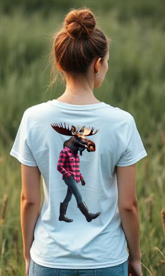 Ladies Shanny V Neck T Shirt