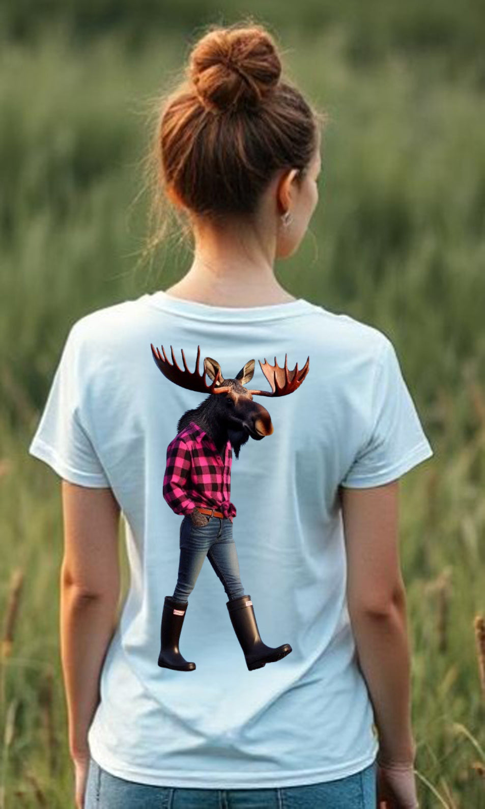 Ladies Codder V Neck T Shirt