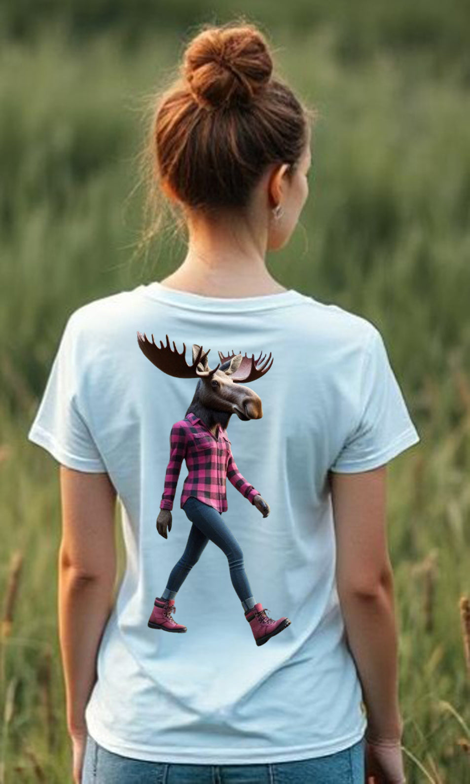 Ladies Sadie V Neck T Shirt