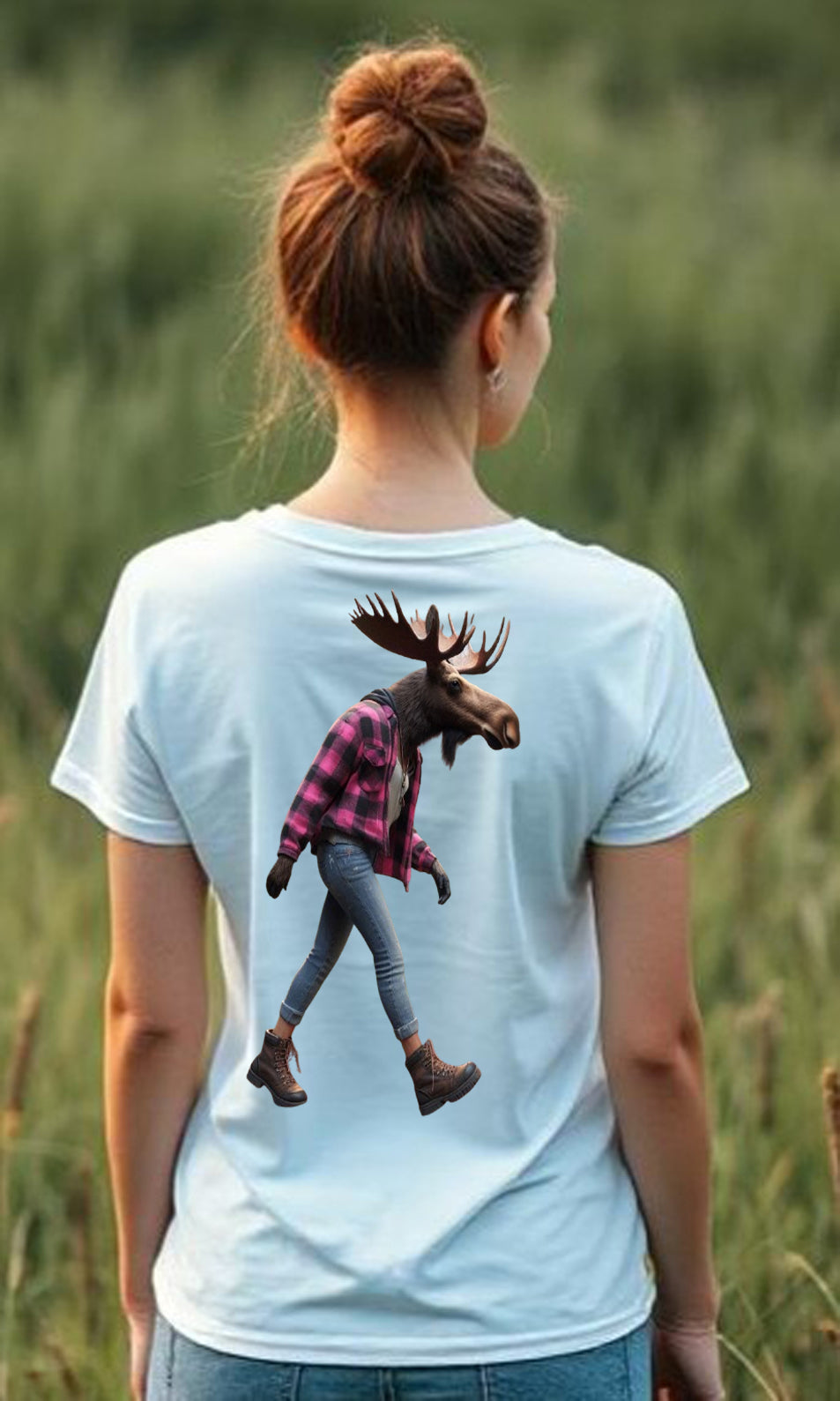 Ladies Bessie V Neck T Shirt