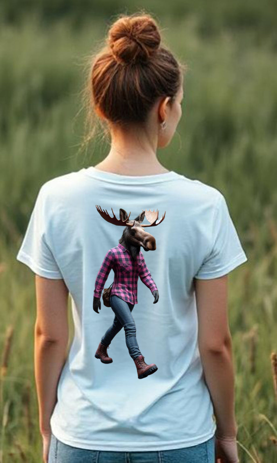Ladies Bonavista Belle V Neck T Shirt