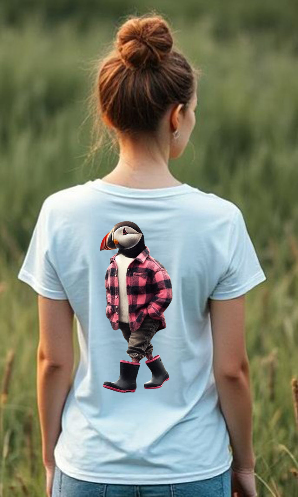 Ladies Gertie V Neck T Shirt