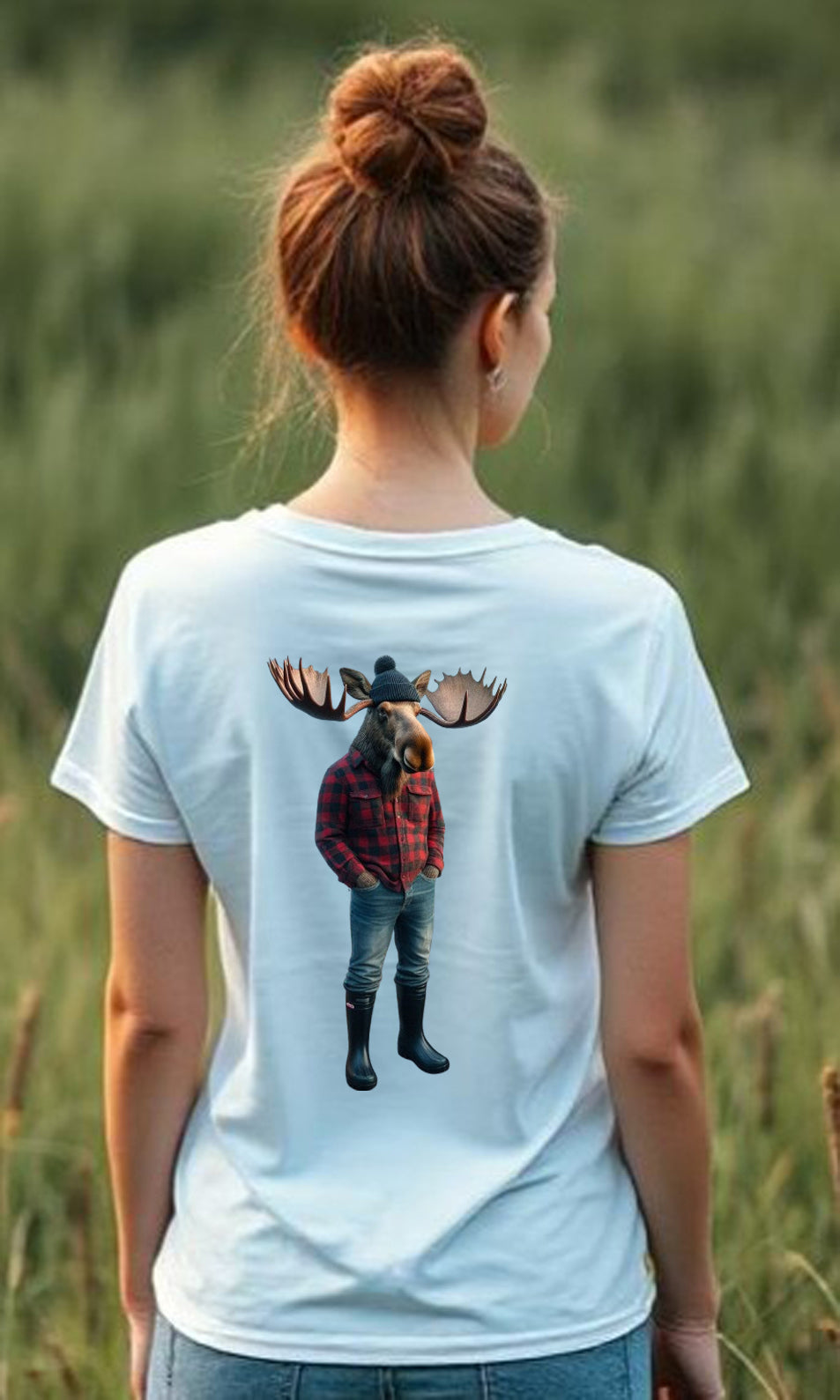 Ladies Paddy V Neck T Shirt