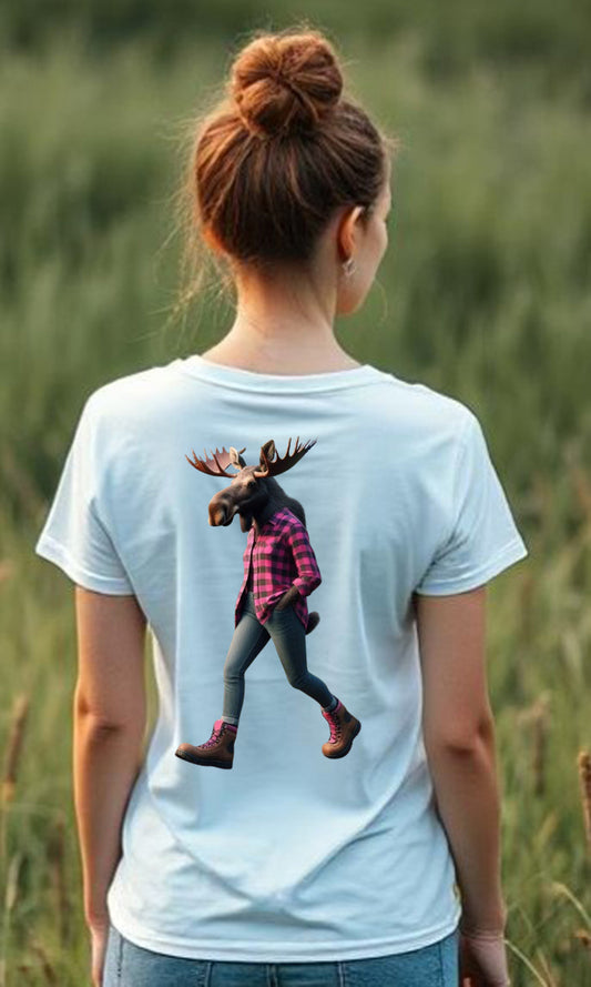 Ladies The Duchess Of Dildo V Neck T Shirt
