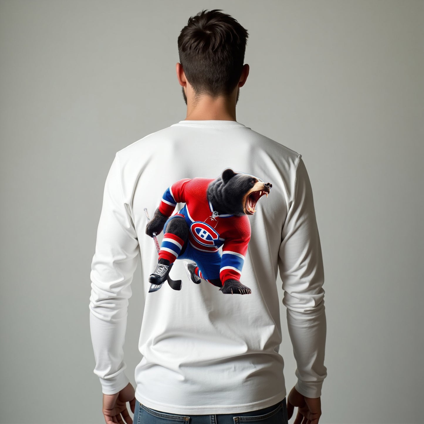Montreal Canadiens, "The Canadiens Claw" Long Sleeve T Shirt