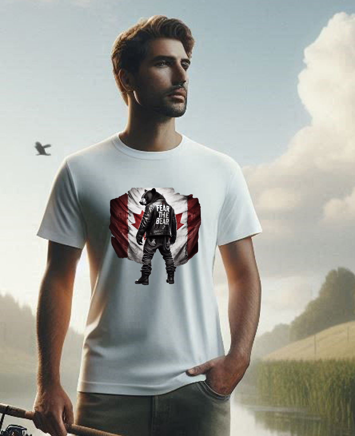 Unisex Fear The Bear T Shirt