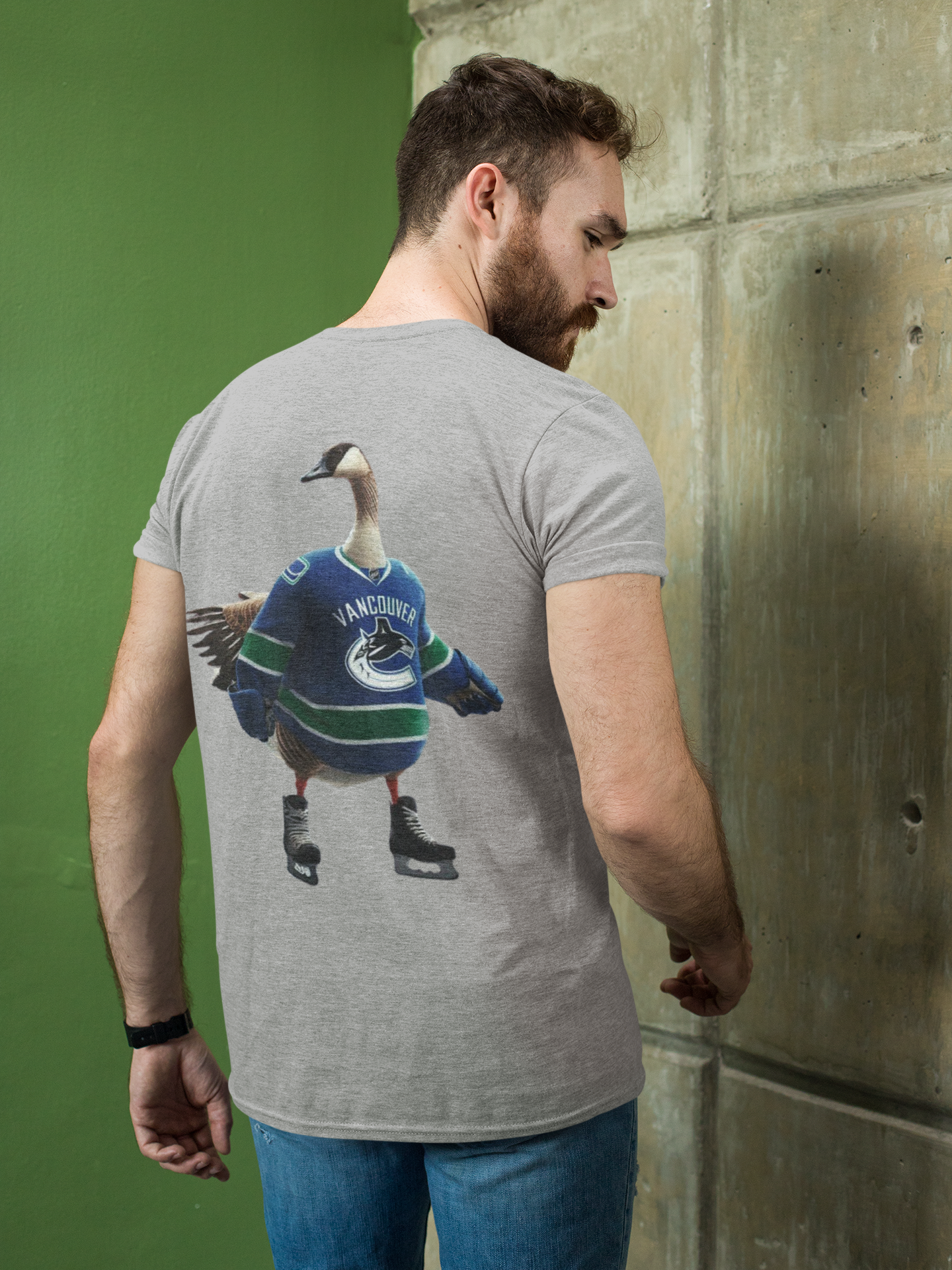 Vancouver Canucks "True North Feathers" T Shirt