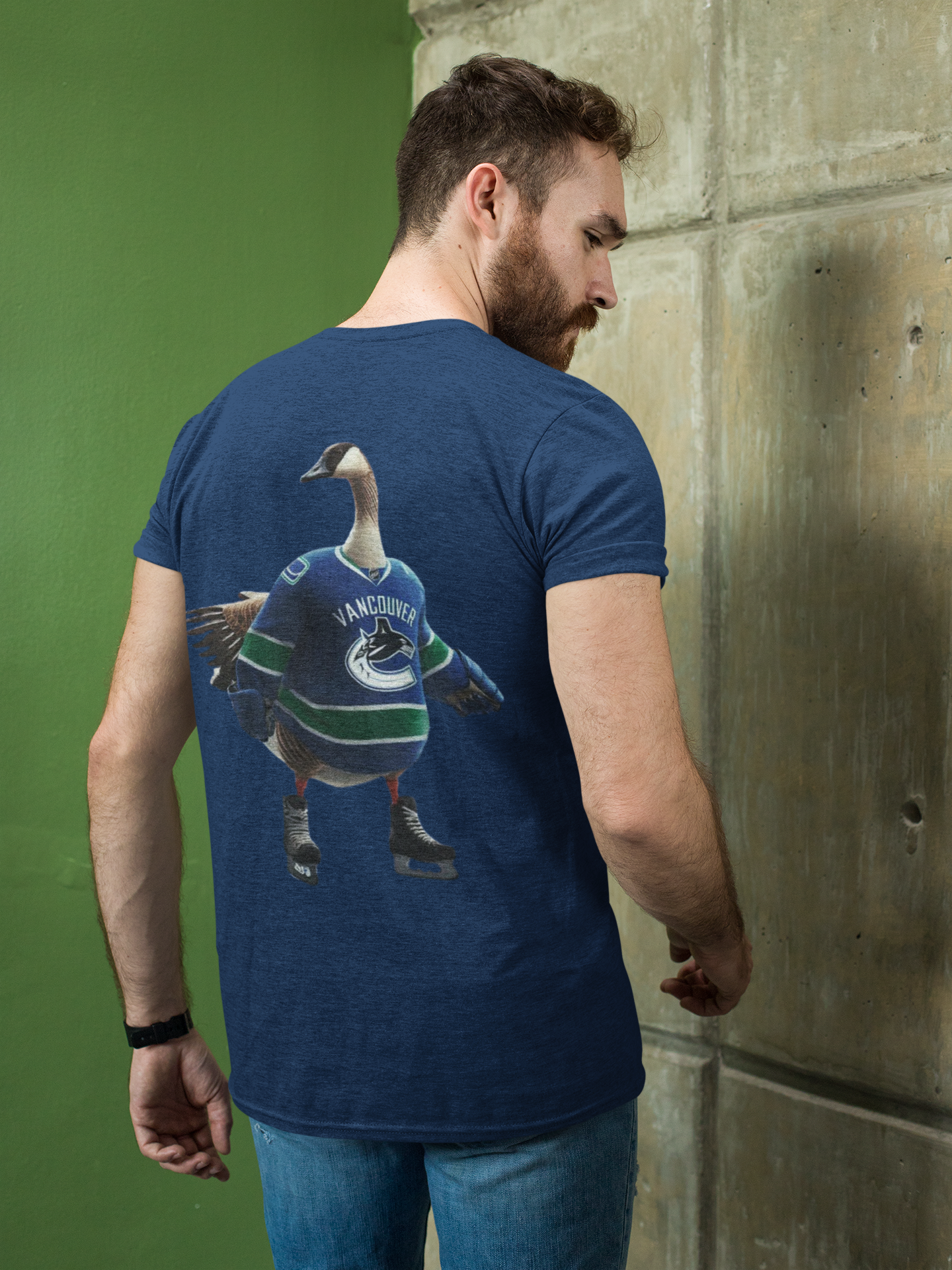 Vancouver Canucks "True North Feathers" T Shirt