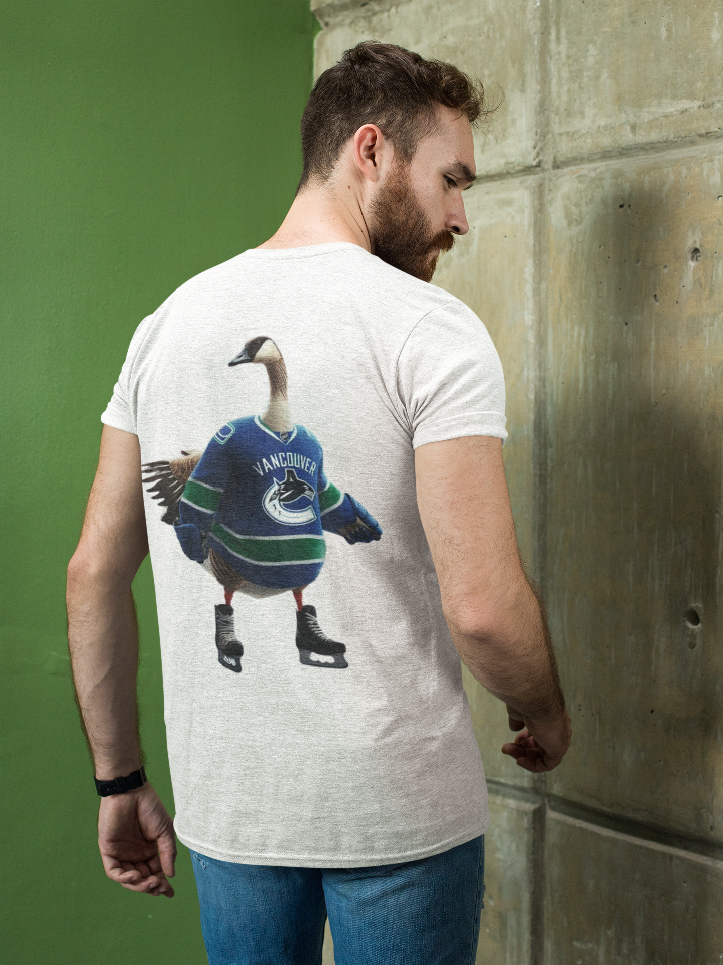 Vancouver Canucks "True North Feathers" T Shirt