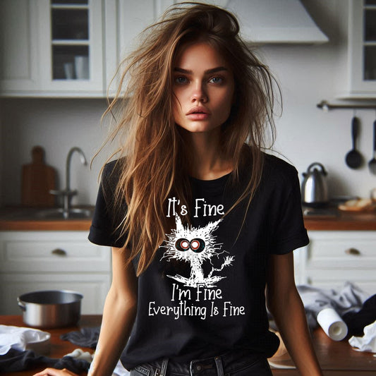 I'm Fine, Everything is Fine T Shirt