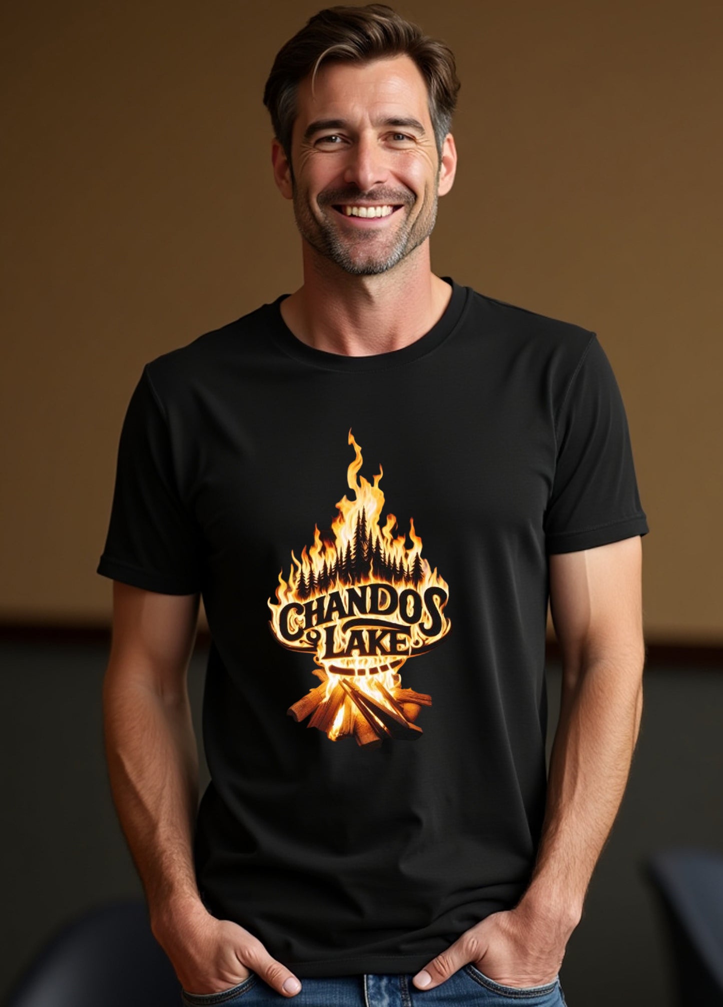 Chandos Lake Campfire T Shirt