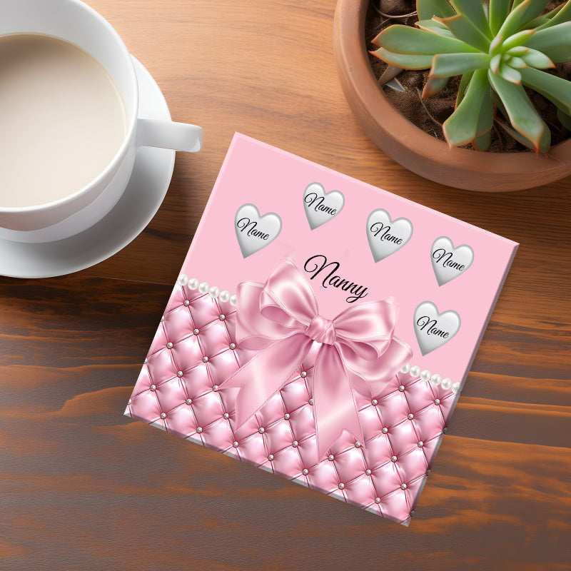 Personalized Nanny Coaster (up to 5 names)