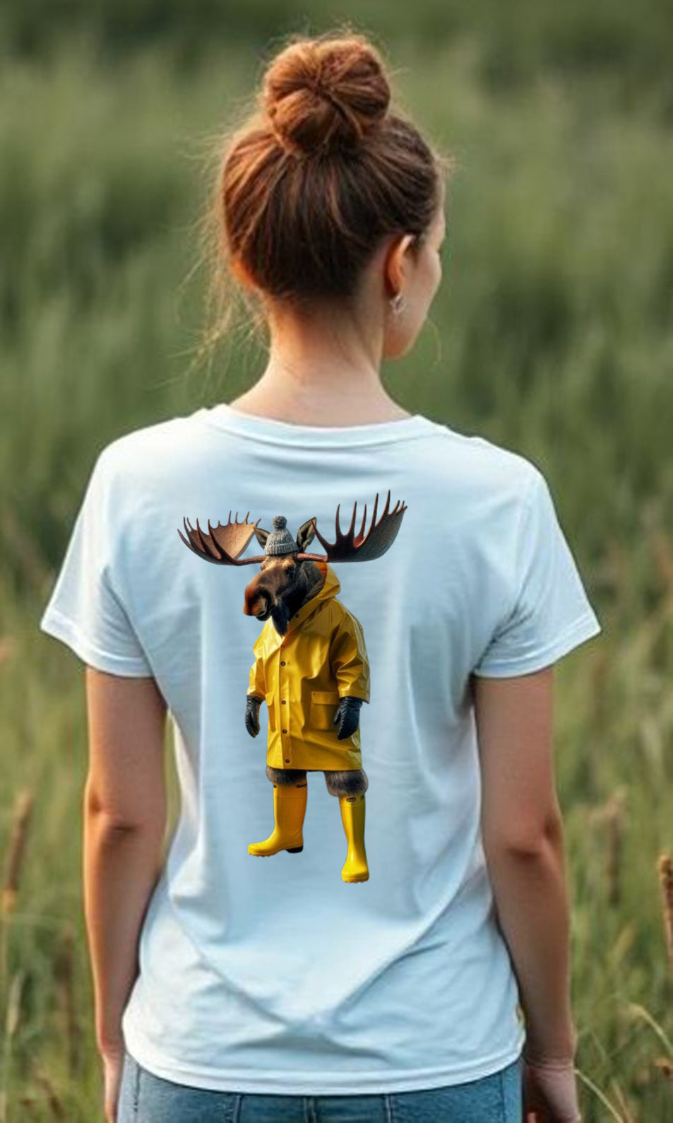 Ladies Brigus V Neck T Shirt