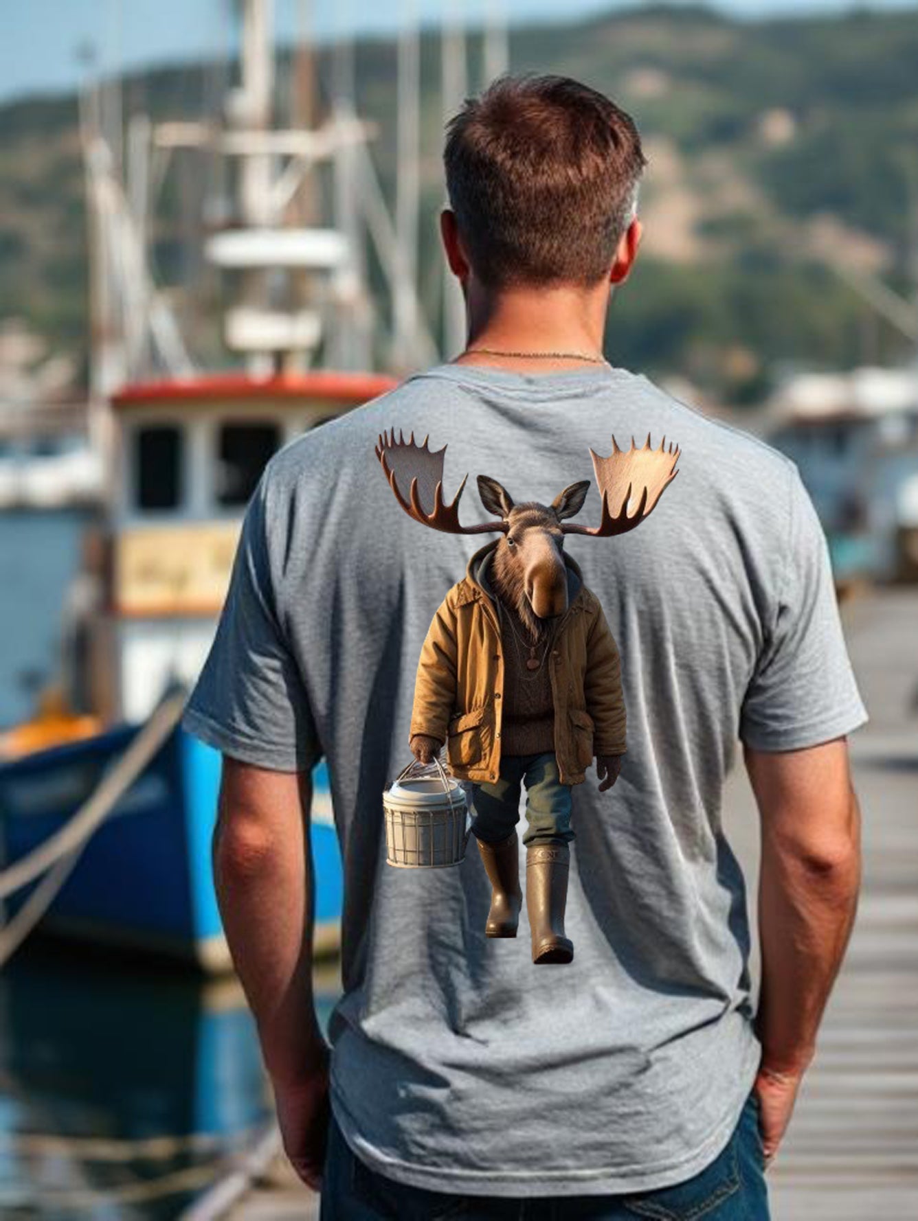Unisex Captain Antlers T Shirt