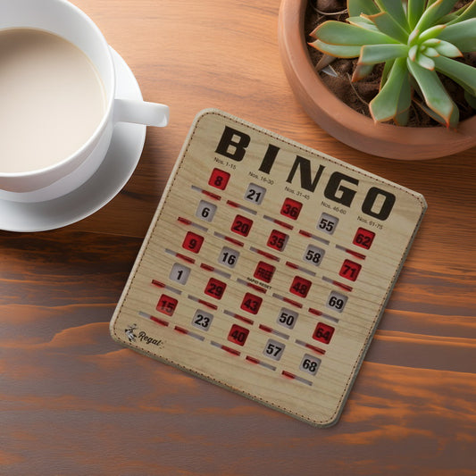 BINGO card Coaster