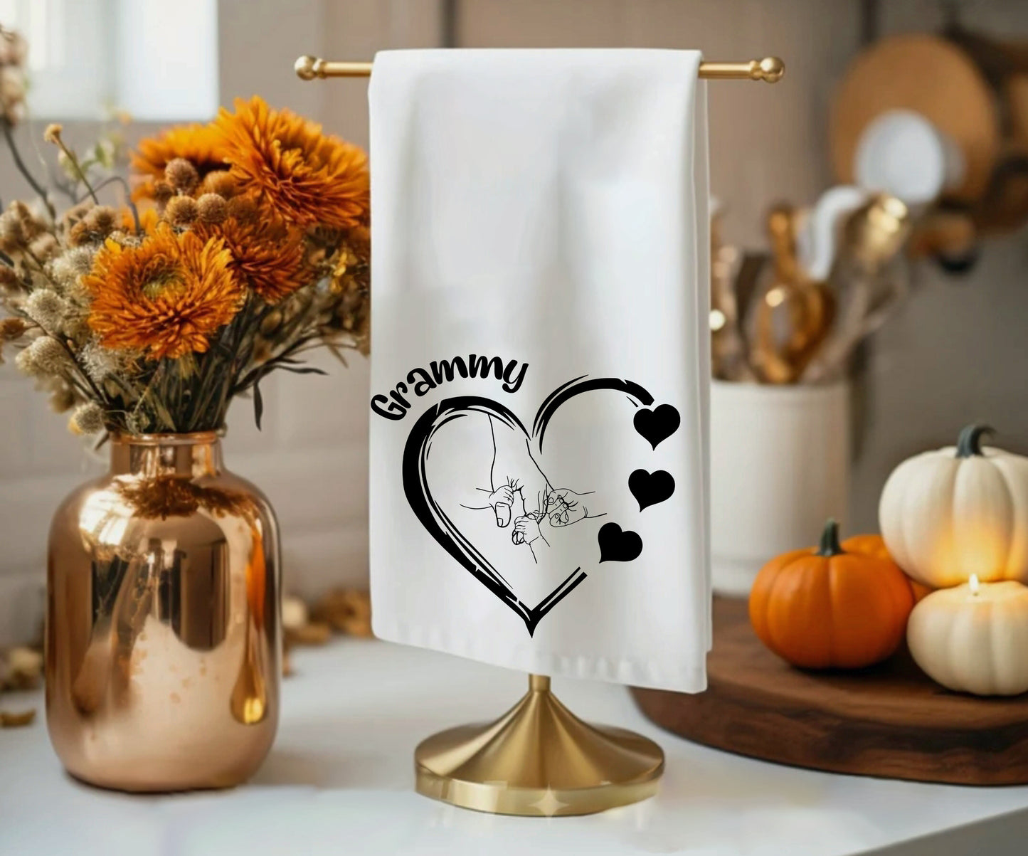 Personalized Grammy Towel (up to 7 names)