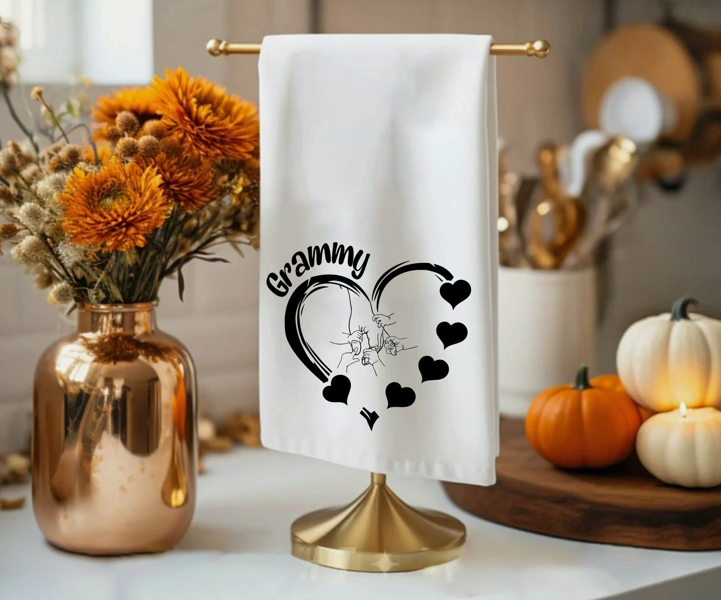Personalized Grammy Towel (up to 7 names)