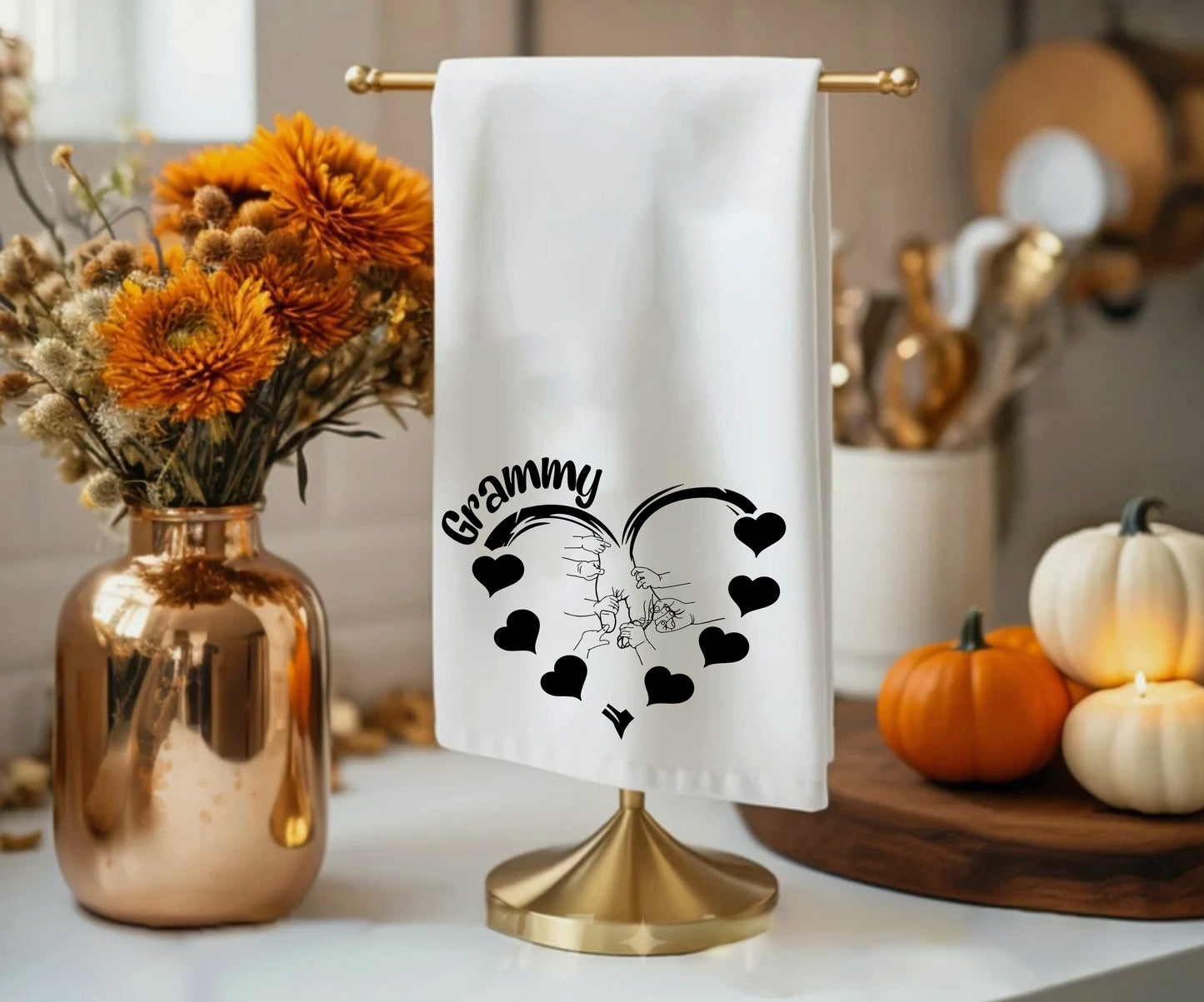Personalized Grammy Towel (up to 7 names)