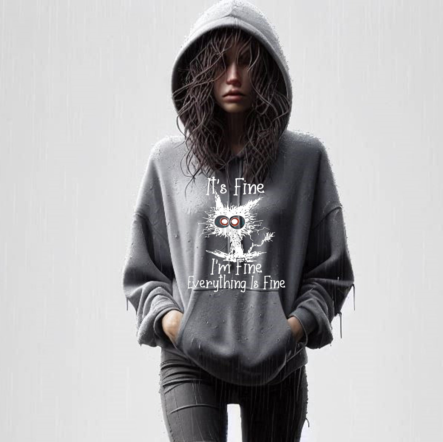 I'm Fine Hoodie