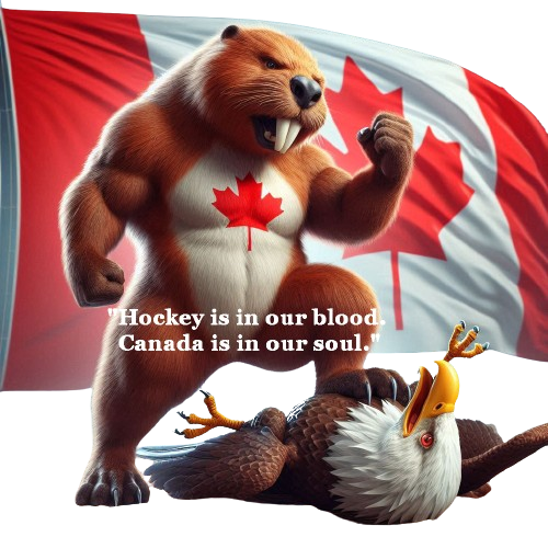 "Hockey Is in Our Blood, Canada Is in Our Soul"  Print