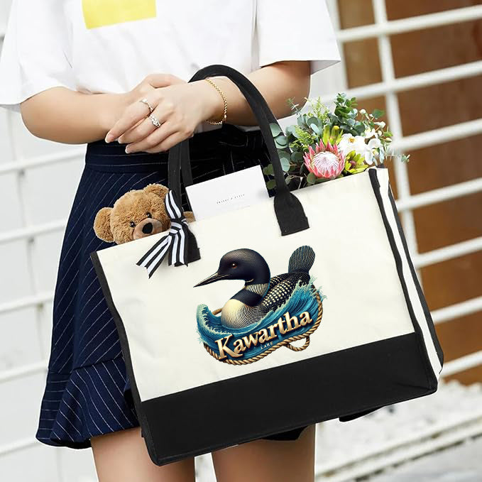 Kawartha Lake Canvas Tote bag