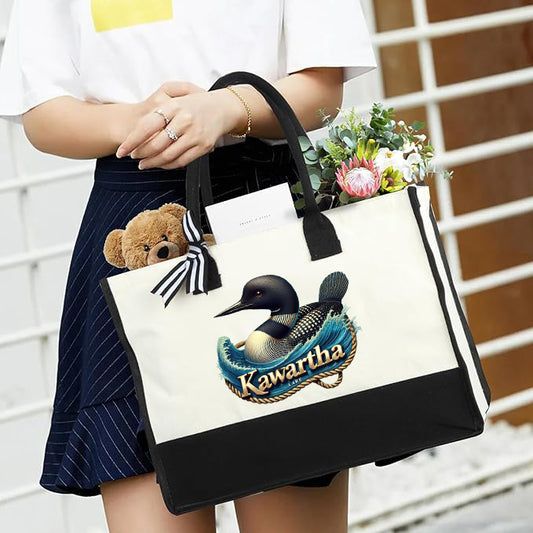 Kawartha Lake Canvas Tote bag