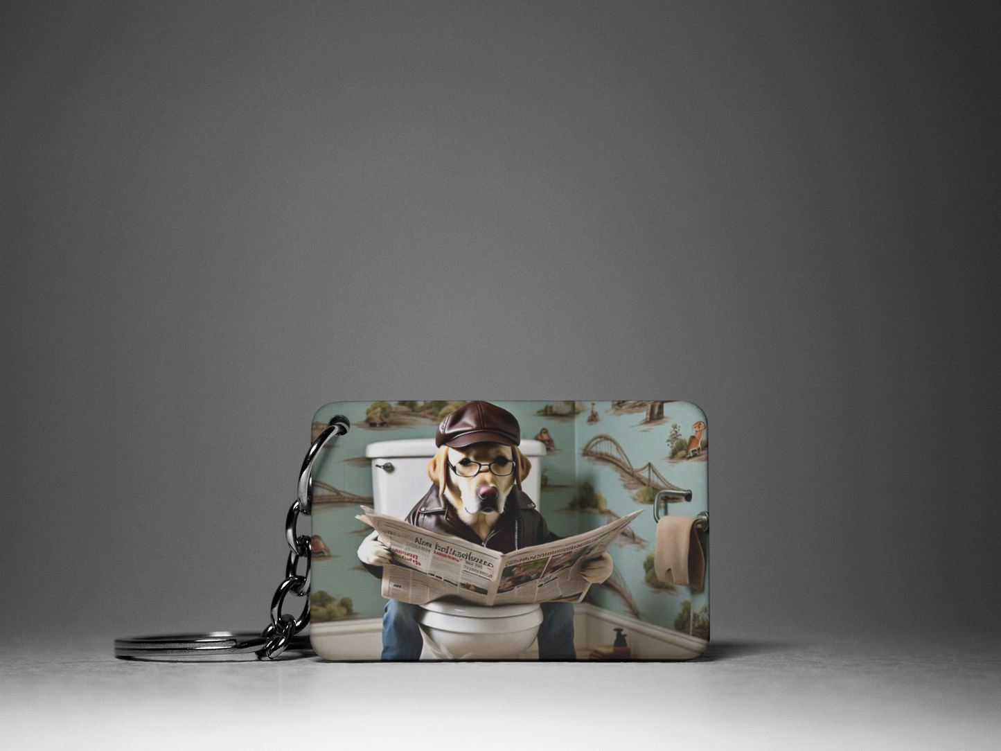 New Brunswick Dog Keychain