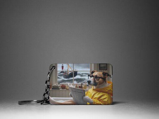 Nova Scotia Dog Keychain