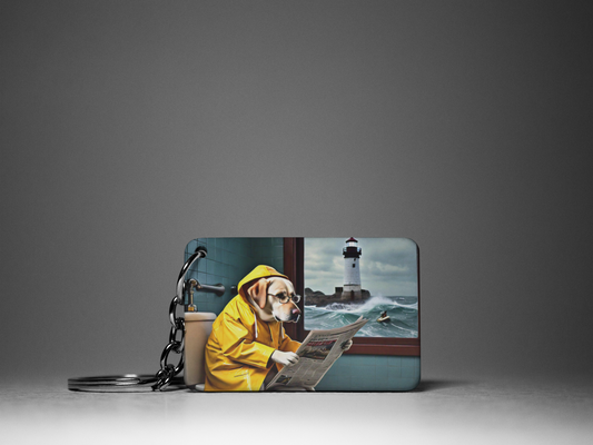 Nova Scotia Dog Keychain