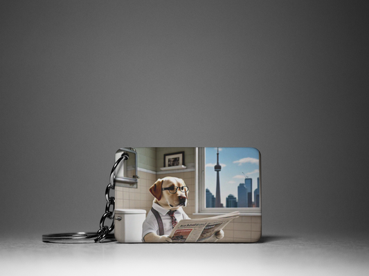 Ontario Dog Keychain