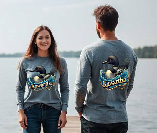 Kawartha Lake Unisex Long Sleeve Dtf T Shirt