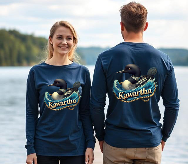 Kawartha Lake Unisex Long Sleeve Dtf T Shirt