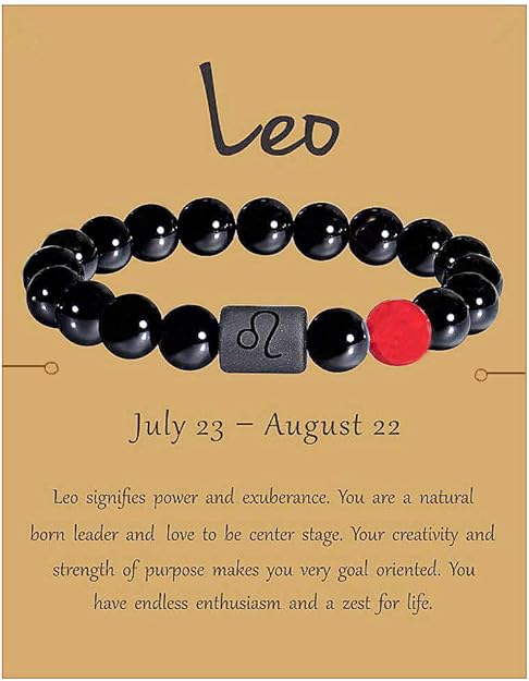 Unisex Stretch Zodiac Bracelet