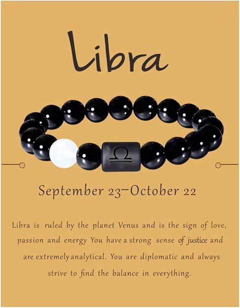 Unisex Stretch Zodiac Bracelet