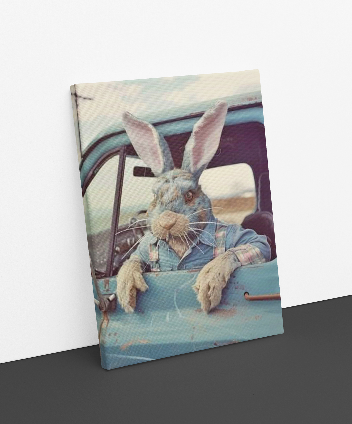 Manitoba Bunny Canvas Print