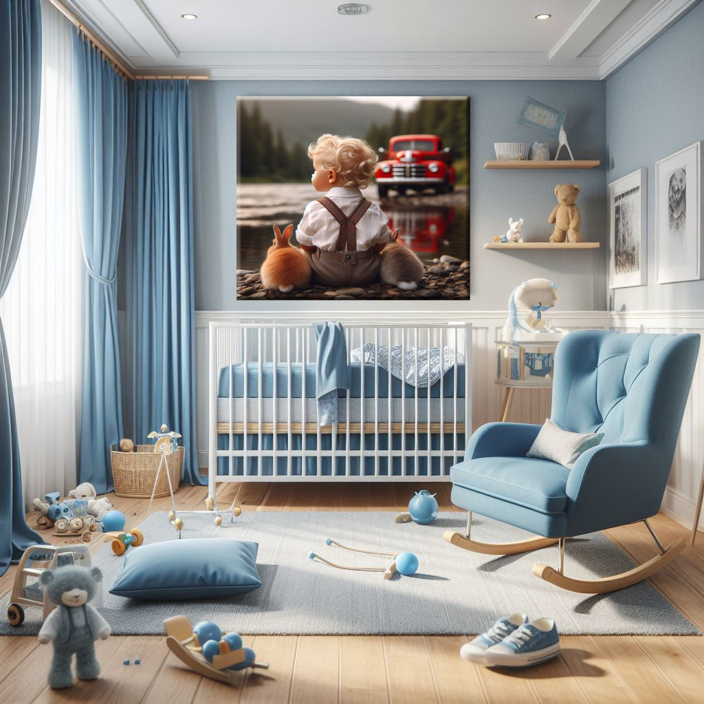 Manitoba Baby Canvas Print