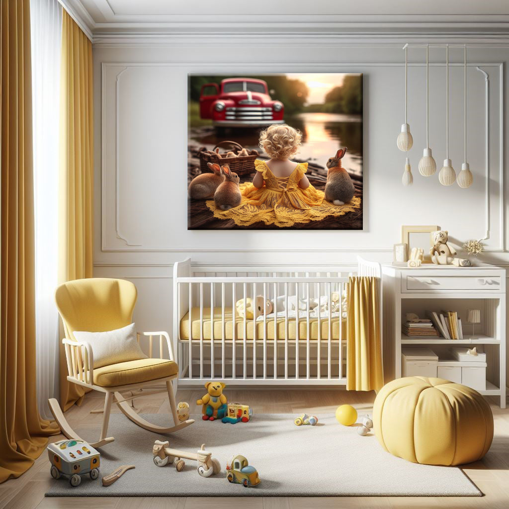 Manitoba Baby Canvas Print